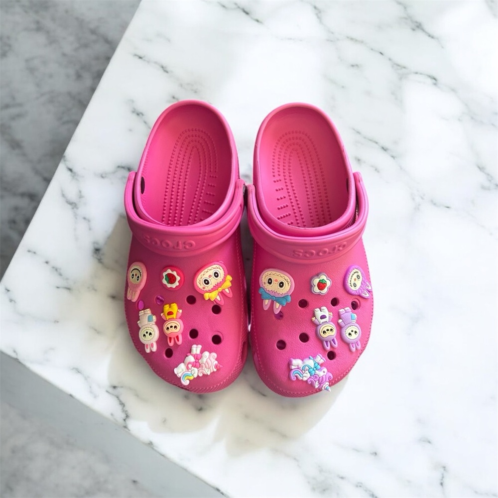 Cute Cartoon Socks and Shoe Charms Set, NIP. 3 for $13